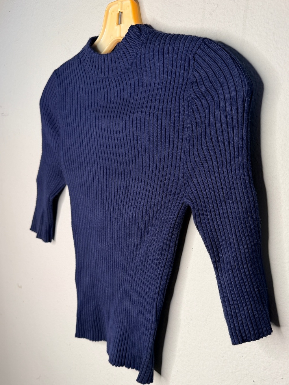 Copper Key Navy Ribbed Sweater - Picture 2 of 6